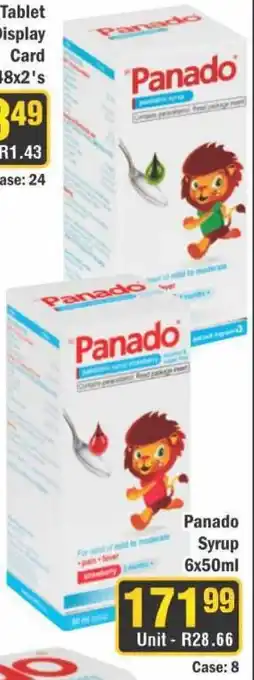 J&E Cash and Carry Panado Syrup offer