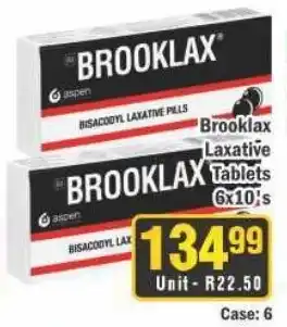 J&E Cash and Carry Brooklax Laxative Tablets offer