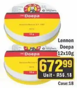 J&E Cash and Carry Lennon Doepa offer
