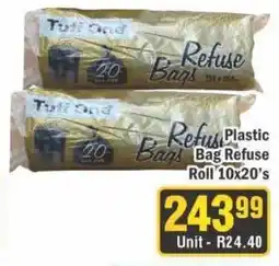 J&E Cash and Carry Plastic Bag Refuse Roll offer