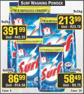 J&E Cash and Carry Surf Washing Powder offer