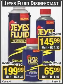 J&E Cash and Carry Jeyes fluid disinfectant offer
