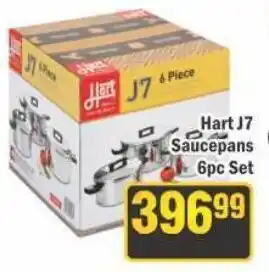 J&E Cash and Carry Hart J7 Saucepans offer