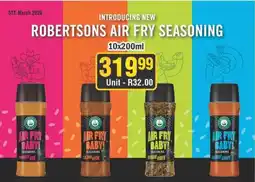 J&E Cash and Carry Robertsons air fry seasoning offer