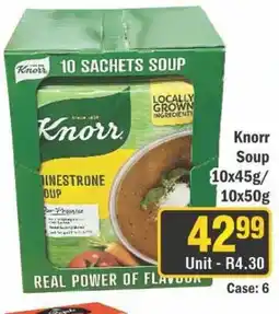 J&E Cash and Carry Knorr Soup offer