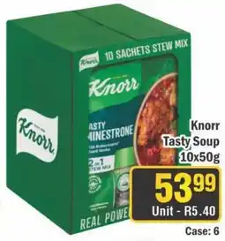 J&E Cash and Carry Knorr Tasty Soup offer