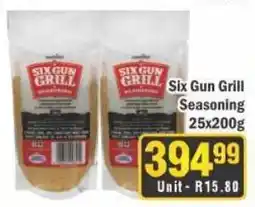 J&E Cash and Carry Six Gun Grill Seasoning offer