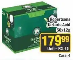 J&E Cash and Carry Robertsons Tartaric Acid offer