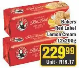 J&E Cash and Carry Bakers Red Label Lemon Cream offer