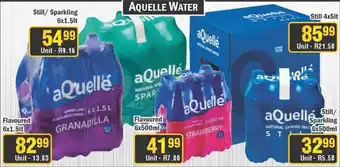 J&E Cash and Carry Aquelle Water offer