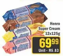 J&E Cash and Carry Henro Super Cream offer