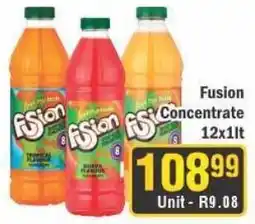 J&E Cash and Carry Fusion Concentrate offer