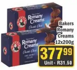 J&E Cash and Carry Bakers Romany Creams offer
