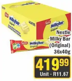 J&E Cash and Carry Nestle Milky Bar offer
