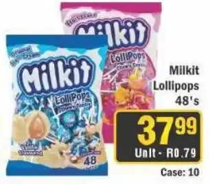 J&E Cash and Carry Milkit Lollipops offer