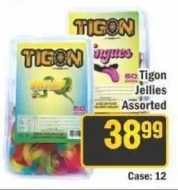 J&E Cash and Carry Tigon Jellies Assorted offer
