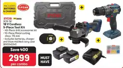 Makro Ryobi 18 V Cordless Tool Kit offer