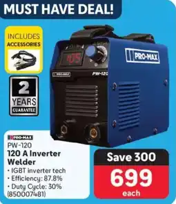 Makro Pro-max 120 A Inverter Welder offer