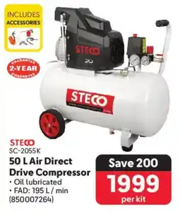 Makro Steco Air Direct Drive Compressor offer