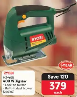 Makro Ryobi 400w Jigsaw offer