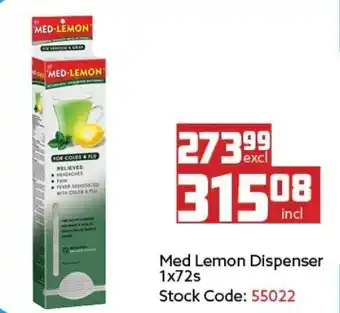Africa Cash and Carry Med Lemon Dispenser 72s offer