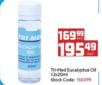 Tri-med Eucalyptus Oil 12x20ml