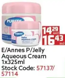 Africa Cash and Carry E/Annes P/Jelly Aqueous Cream 325ml offer