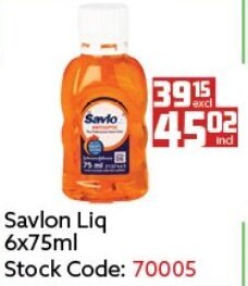 Savlon Liq 6x75ml