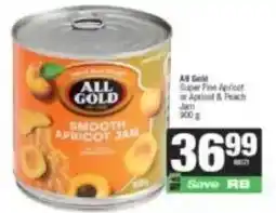 Spar All gold smooth apricot jam offer