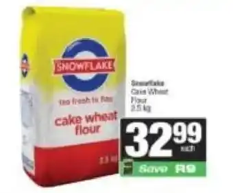Spar Snowflake cake wheat flour offer