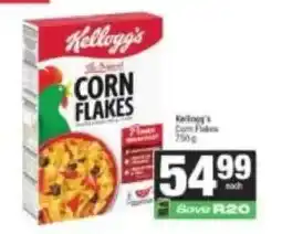 Spar Kellogg's corn flakes offer