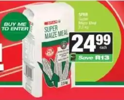 Spar Spar super maize meal offer