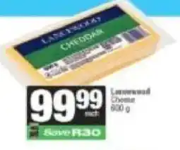 Spar Lancewood cheddar offer