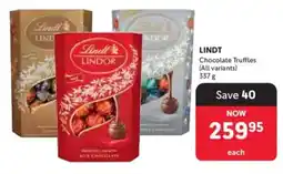 Makro Lindt Chocolate Truffles offer