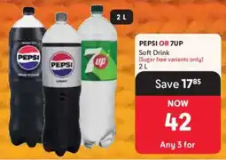 Makro Pepsi or 7Up Soft Drink offer