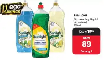 Makro Sunlight Dishwashing Liquid offer
