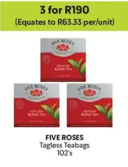 Makro Five Roses Tagless Teabags offer