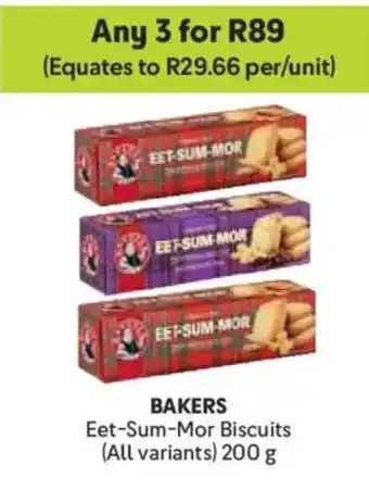 Makro Bakers Eet-Sum-Mor Biscuits offer