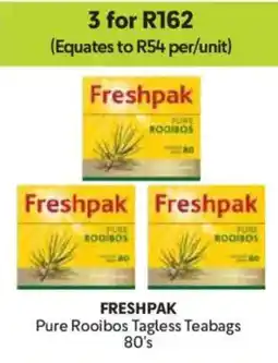 Makro Freshpak Pure Rooibos Tagless Teabags offer