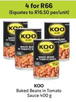Makro Koo Baked Beans in Tomato Sauce offer