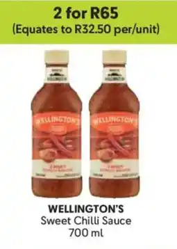 Makro Wellington's Sweet Chilli Sauce offer