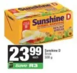 Spar Sunshine D offer