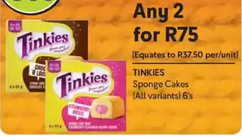 Makro Tinkies Sponge Cakes offer