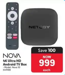 Makro Nova 4K Ultra HD Android TV Box offer