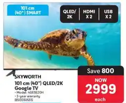 Makro Skyworth 101 cm 40" QLED/ 2K Google TV offer