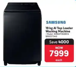 Makro Samsung AI Top Loader Washing Machine offer