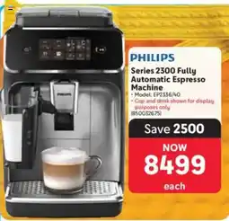Makro Philips Series 2300 Fully Automatic Espresso Machine offer