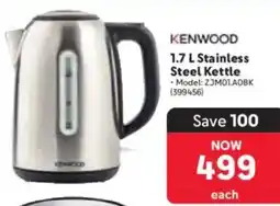 Makro Kenwood Stainless Steel Kettle offer