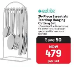 Makro Eetrite Essentials Teardrop Hanging Cutlery Set offer