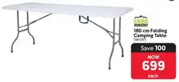 Makro Camp Master Folding Camping Table offer
